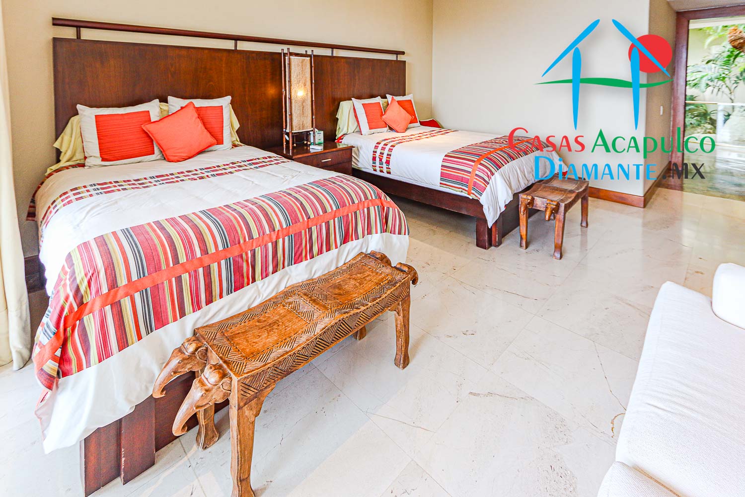 Villa Portofino - Recámara tres antes de Otis 6